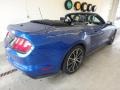 2017 Lightning Blue Ford Mustang EcoBoost Premium Convertible  photo #2