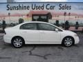 Taffeta White - Civic LX Sedan Photo No. 2