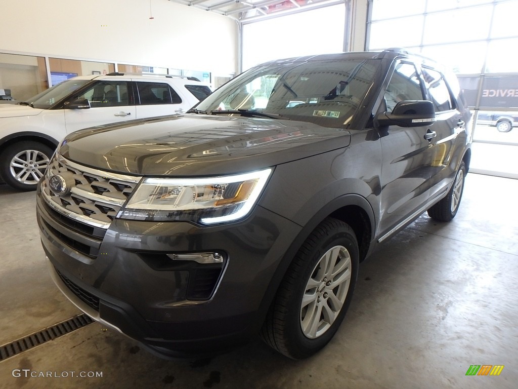 2018 Explorer XLT 4WD - Magnetic Metallic / Ebony Black photo #4