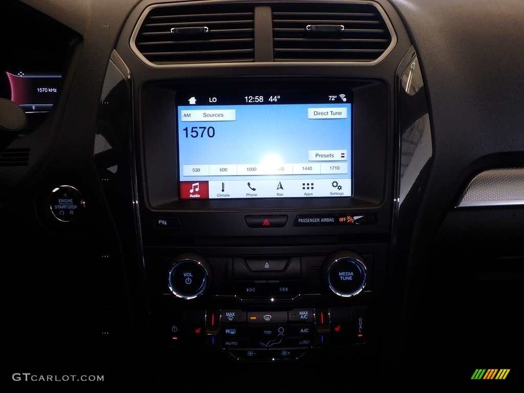 2018 Explorer XLT 4WD - Magnetic Metallic / Ebony Black photo #14