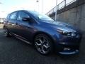 2018 Blue Metallic Ford Focus ST Hatch  photo #10