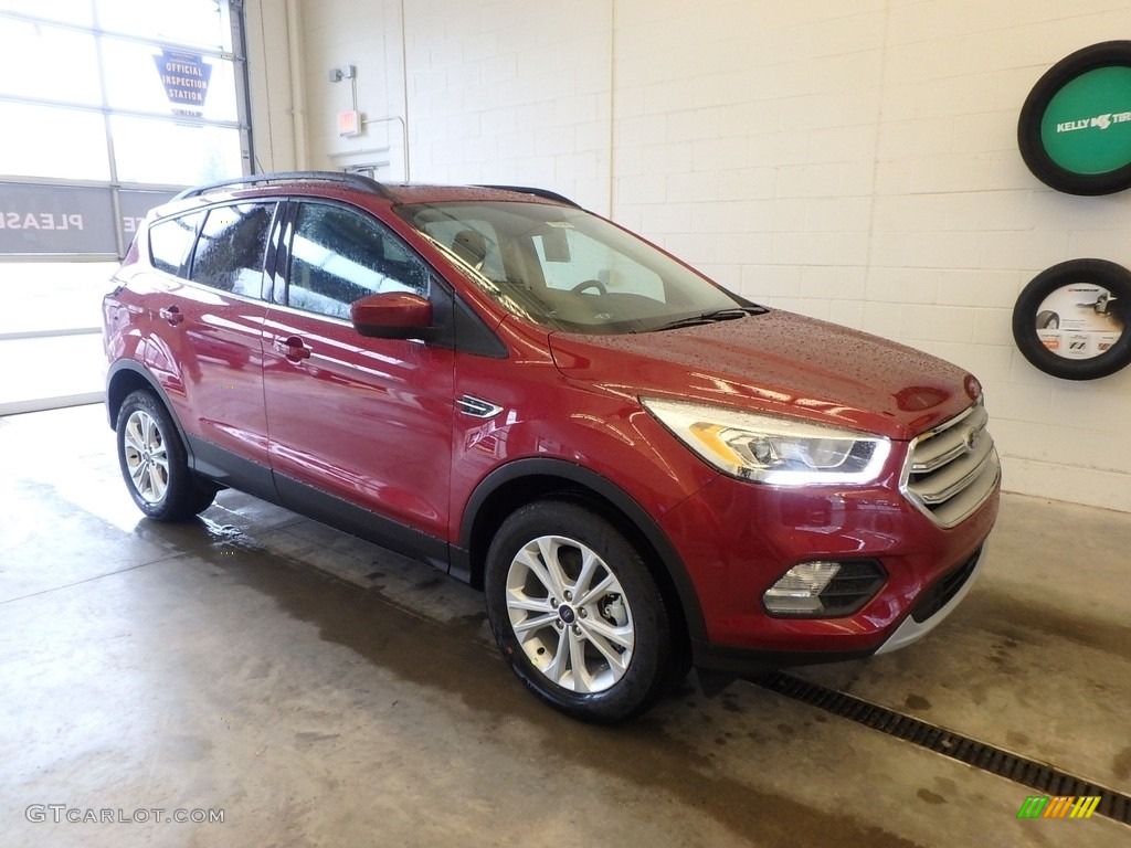 2018 Escape SEL 4WD - Ruby Red / Charcoal Black photo #1