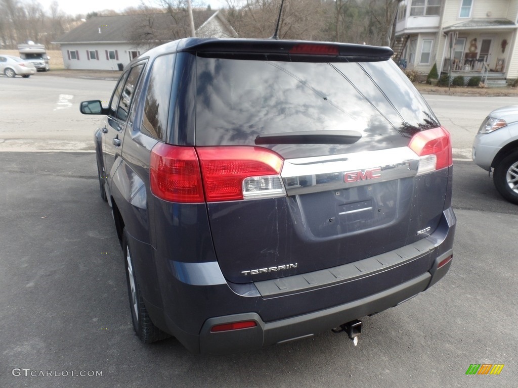 2013 Terrain SLE AWD - Atlantis Blue Metallic / Jet Black photo #6
