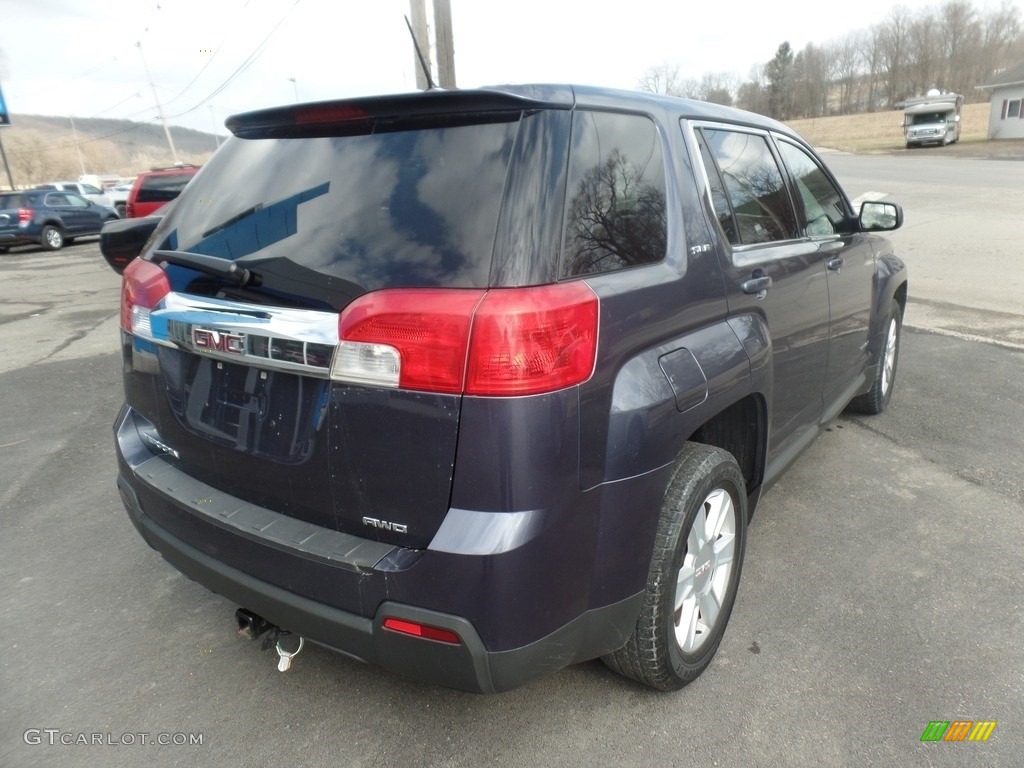 2013 Terrain SLE AWD - Atlantis Blue Metallic / Jet Black photo #7