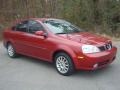 2004 Fusion Red Metallic Suzuki Forenza LX  photo #2