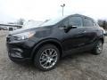 Ebony Twilight Metallic 2018 Buick Encore Sport Touring AWD