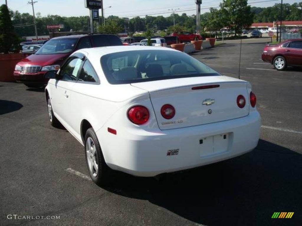 2006 Cobalt LS Coupe - Summit White / Gray photo #5