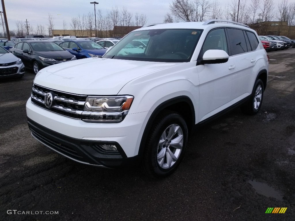 Pure White 2018 Volkswagen Atlas SE 4Motion Exterior Photo #126552555