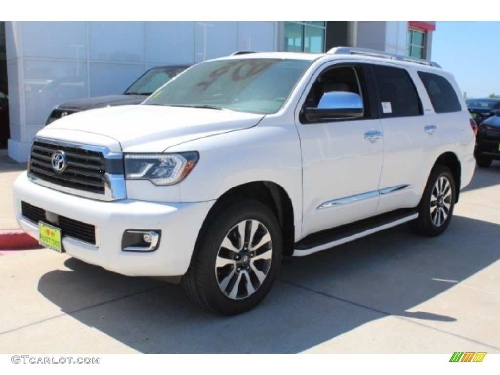 2018 Sequoia Limited - Super White / Graphite photo #3