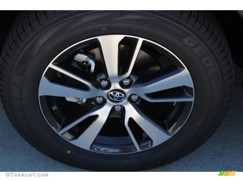 2018 RAV4 XLE - Ruby Flare Pearl / Black photo #4