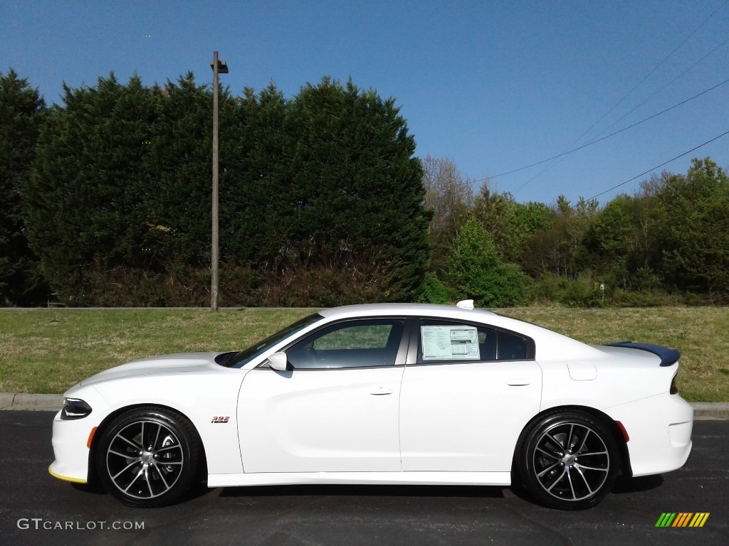 2018 Charger R/T Scat Pack - White Knuckle / Black photo #1