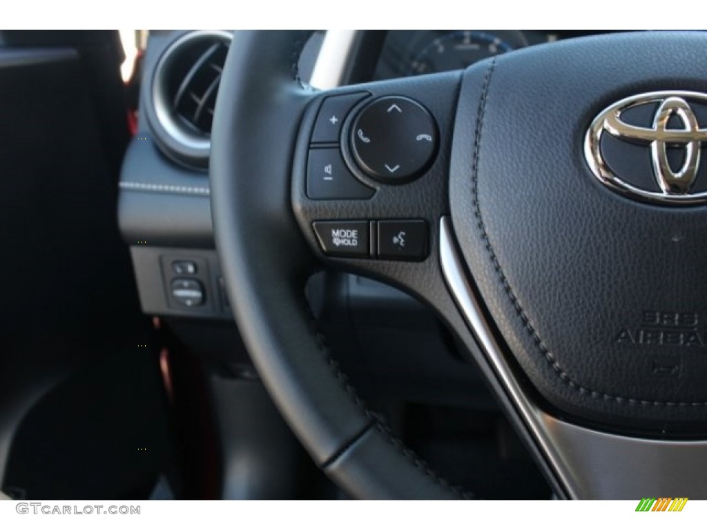 2018 RAV4 XLE - Ruby Flare Pearl / Black photo #18