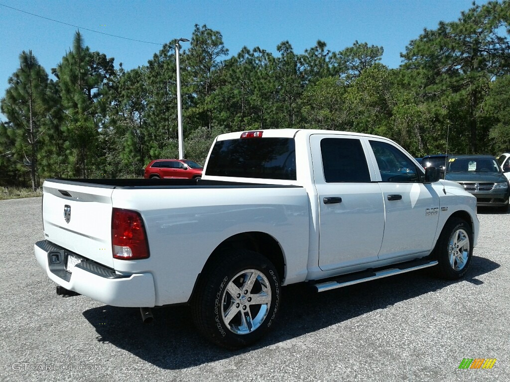 2018 1500 Express Crew Cab - Bright White / Black/Diesel Gray photo #5