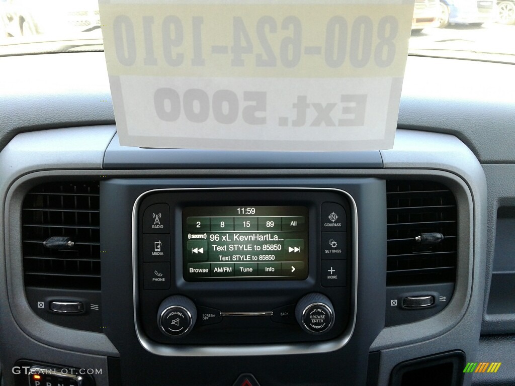 2018 1500 Express Crew Cab - Bright White / Black/Diesel Gray photo #15