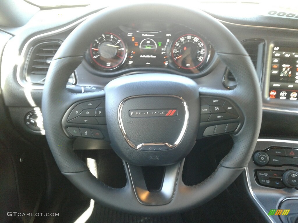 2018 Challenger SXT - Destroyer Gray / Black photo #14