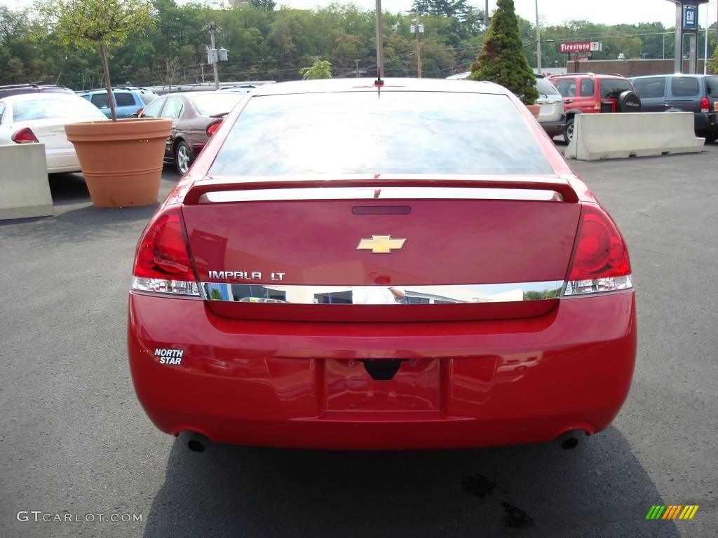 2007 Impala LT - Precision Red / Ebony Black photo #3