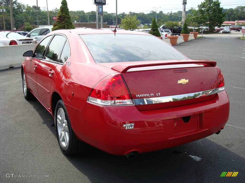 2007 Impala LT - Precision Red / Ebony Black photo #4