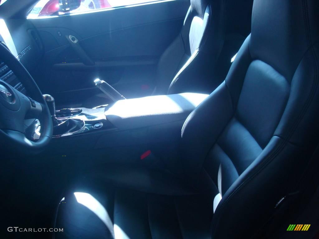 2009 Corvette Coupe - Crystal Red Metallic / Ebony photo #8