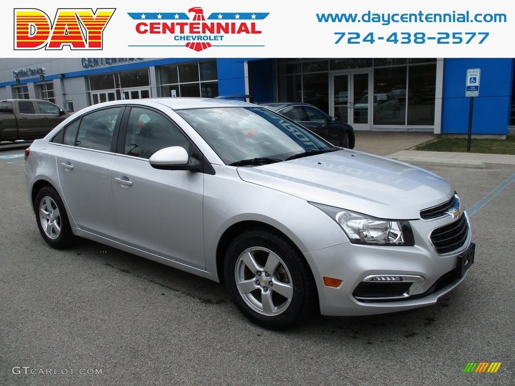 2015 Cruze LT - Silver Ice Metallic / Jet Black/Medium Titanium photo #1