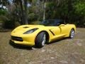 Front 3/4 View of 2016 Corvette Stingray Convertible