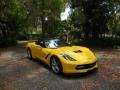 Corvette Racing Yellow Tintcoat - Corvette Stingray Convertible Photo No. 7