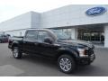 2018 Shadow Black Ford F150 STX SuperCrew 4x4  photo #1