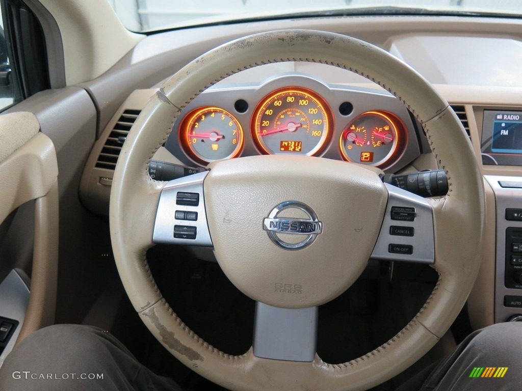 2006 Murano S AWD - Pearl White / Charcoal photo #13