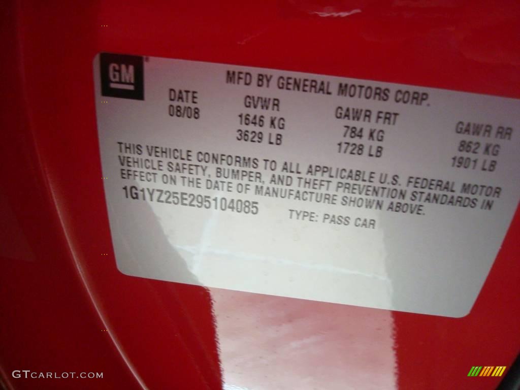 2009 Corvette Z06 - Victory Red / Ebony/Red photo #19
