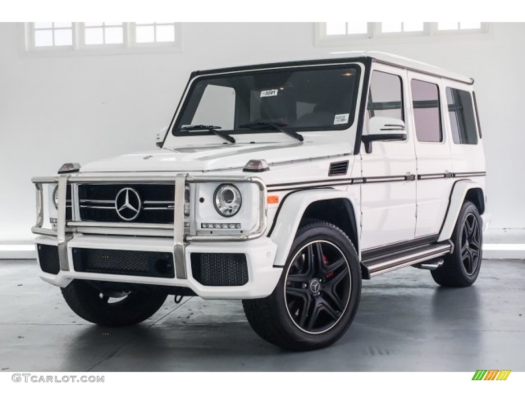 Polar White 2018 Mercedes-Benz G 63 AMG Exterior Photo #126565529