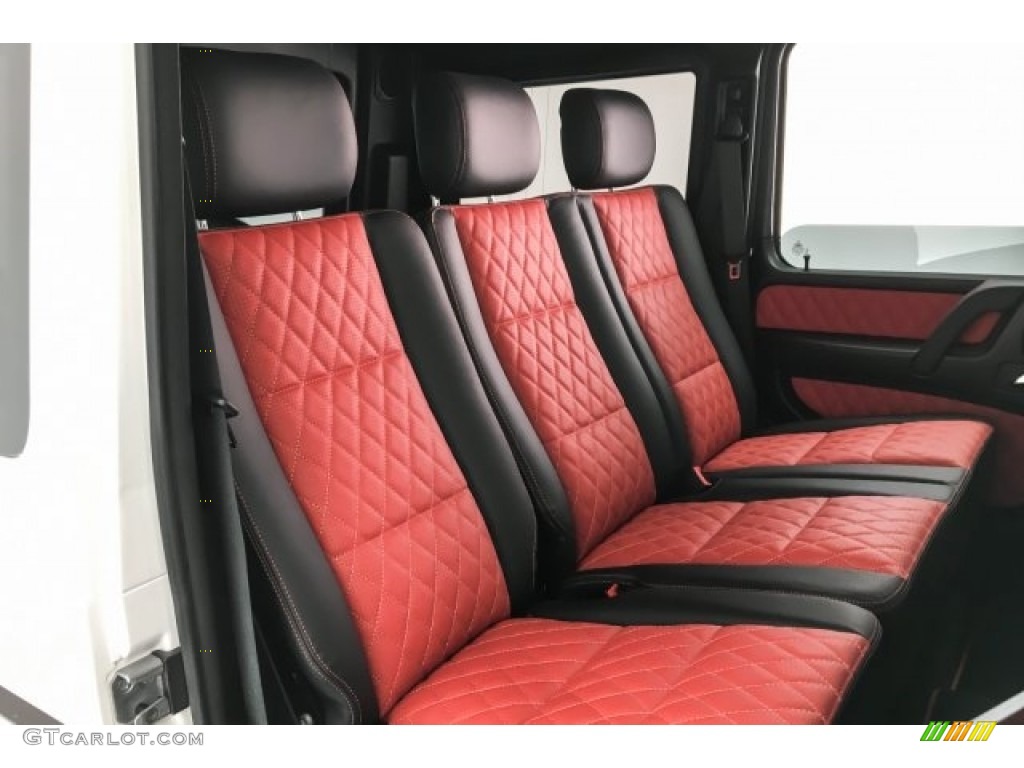 designo Classic Red Two-Tone Interior 2018 Mercedes-Benz G 63 AMG Photo #126565571