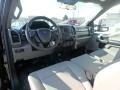 Earth Gray 2018 Ford F550 Super Duty XL SuperCab 4x4 Chassis Interior Color