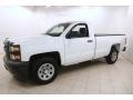 Summit White - Silverado 1500 WT Regular Cab Photo No. 3