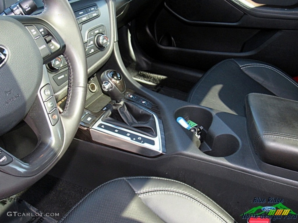 2013 Optima SX - Ebony Black / Black photo #24