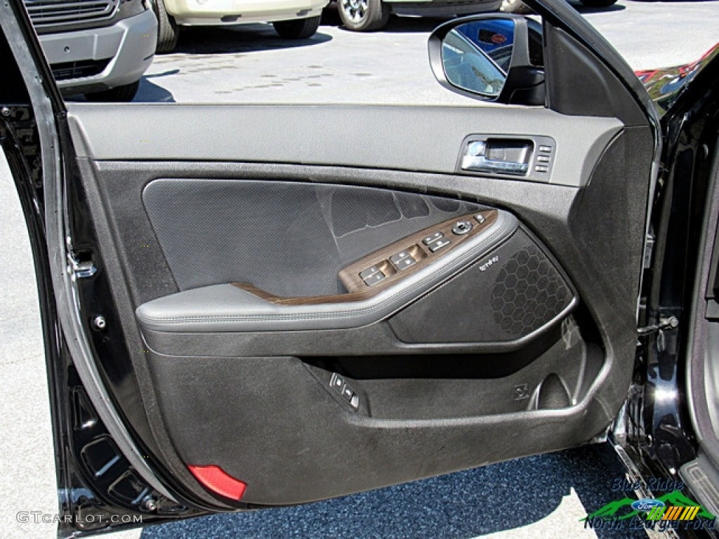 2013 Optima SX - Ebony Black / Black photo #26