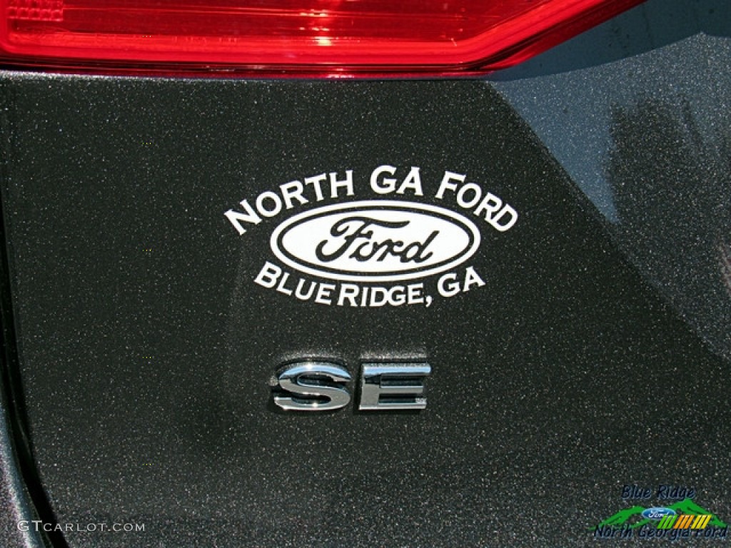 2018 Fiesta SE Sedan - Magnetic / Charcoal Black photo #34