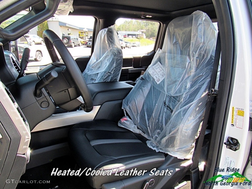 2018 F450 Super Duty Platinum Crew Cab 4x4 - White Platinum / Black photo #10