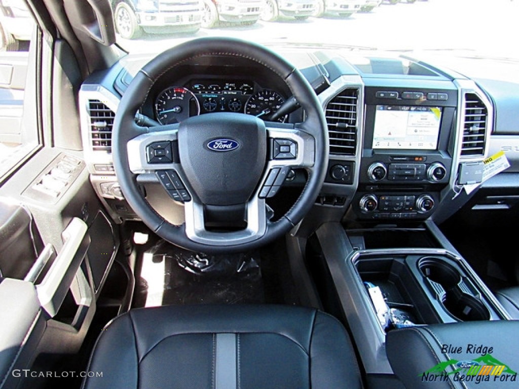 2018 F450 Super Duty Platinum Crew Cab 4x4 - White Platinum / Black photo #29