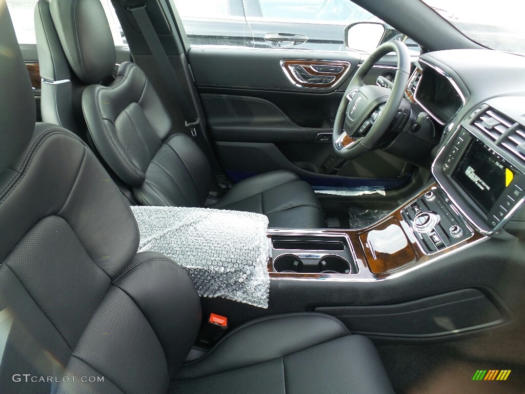 Ebony Interior 2018 Lincoln Continental Reserve AWD Photo #126570059