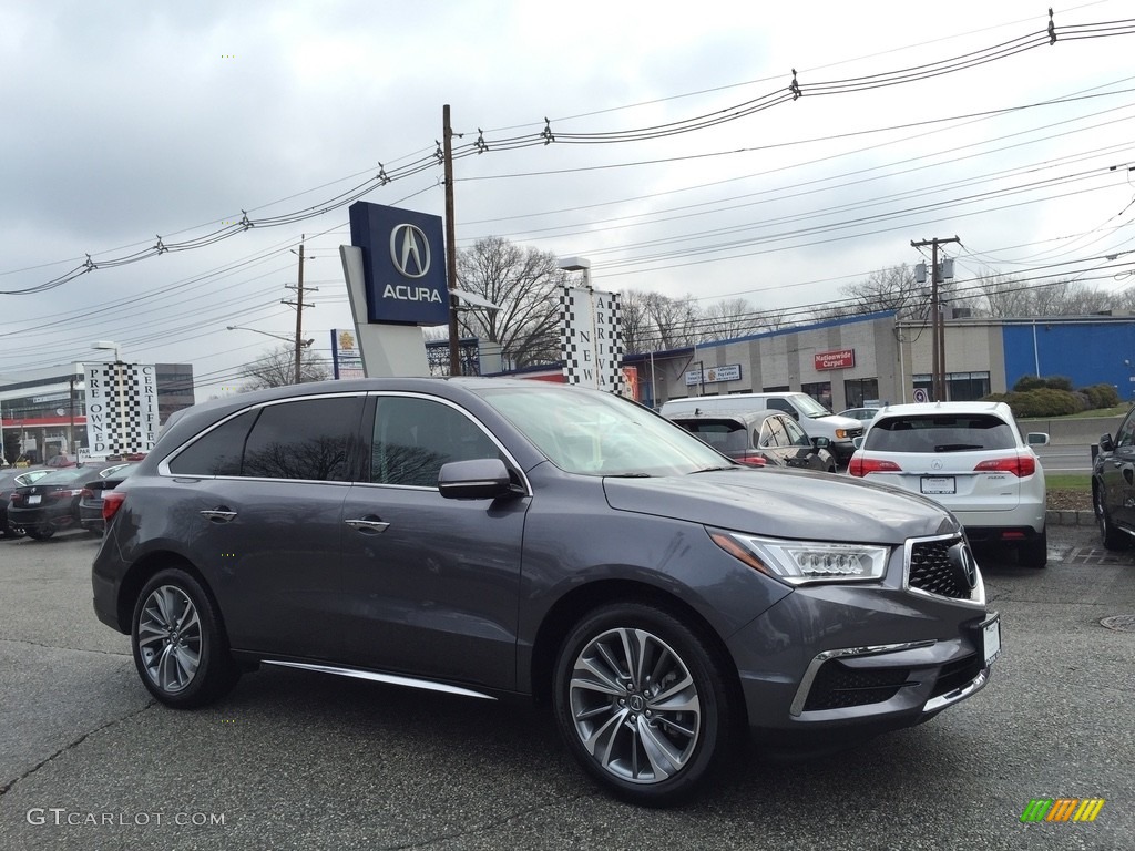 2017 MDX Technology SH-AWD - Modern Steel Metallic / Ebony photo #1