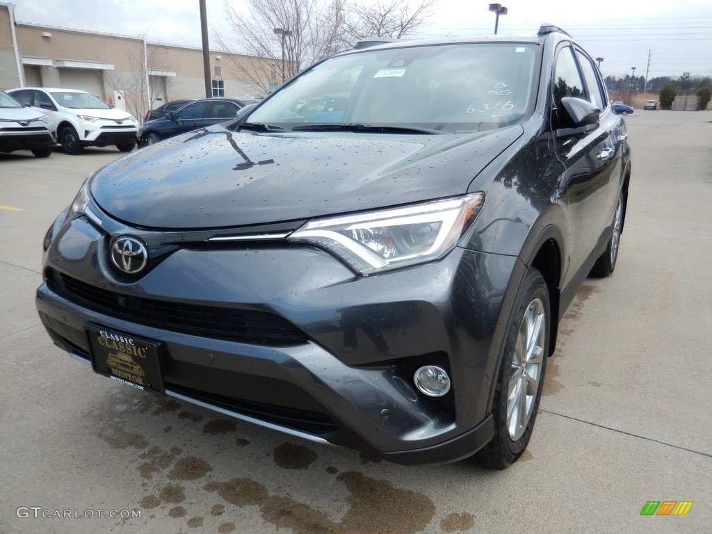 2018 RAV4 Limited AWD - Magnetic Gray Metallic / Black photo #1