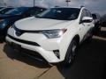 2018 Blizzard White Pearl Toyota RAV4 Limited AWD Hybrid  photo #1