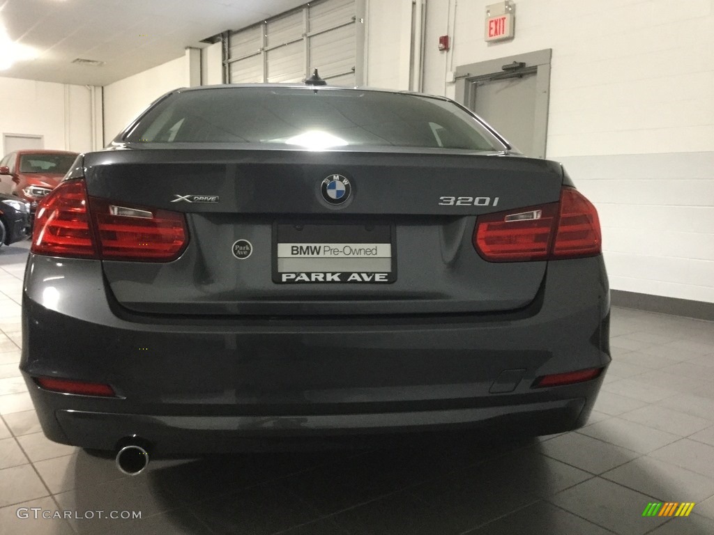 2015 3 Series 320i xDrive Sedan - Mineral Grey Metallic / Black photo #4