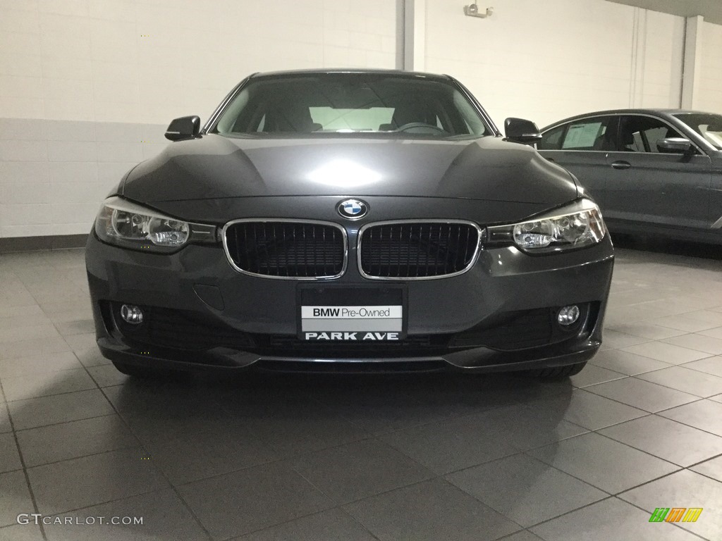 2015 3 Series 320i xDrive Sedan - Mineral Grey Metallic / Black photo #5