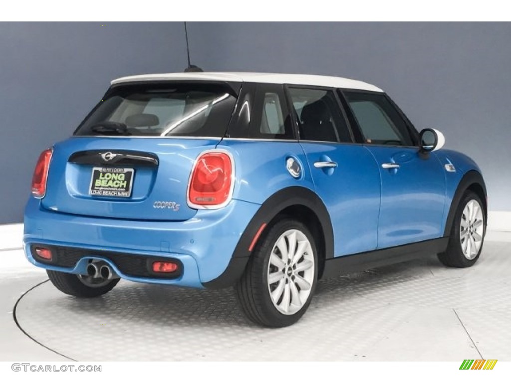 2018 Hardtop Cooper S 4 Door - Electric Blue Metallic / Carbon Black photo #15