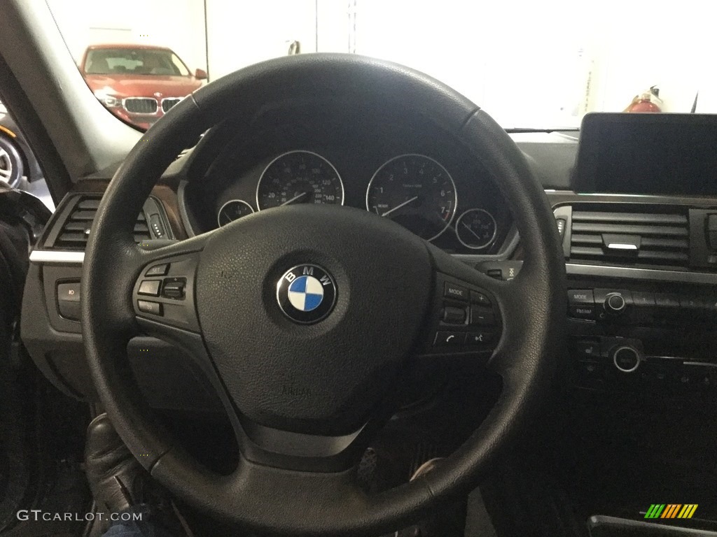 2015 3 Series 320i xDrive Sedan - Mineral Grey Metallic / Black photo #22