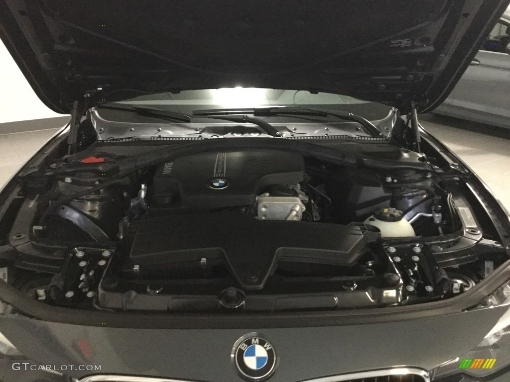 2015 3 Series 320i xDrive Sedan - Mineral Grey Metallic / Black photo #28