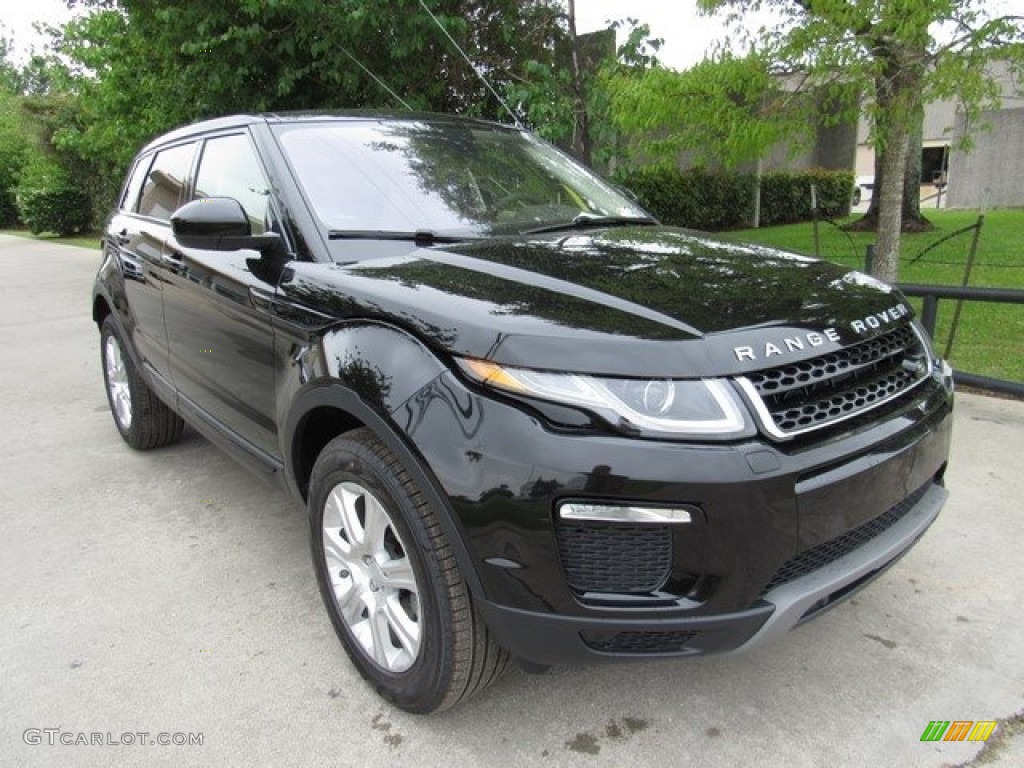 2018 Range Rover Evoque SE - Santorini Black / Almond photo #2