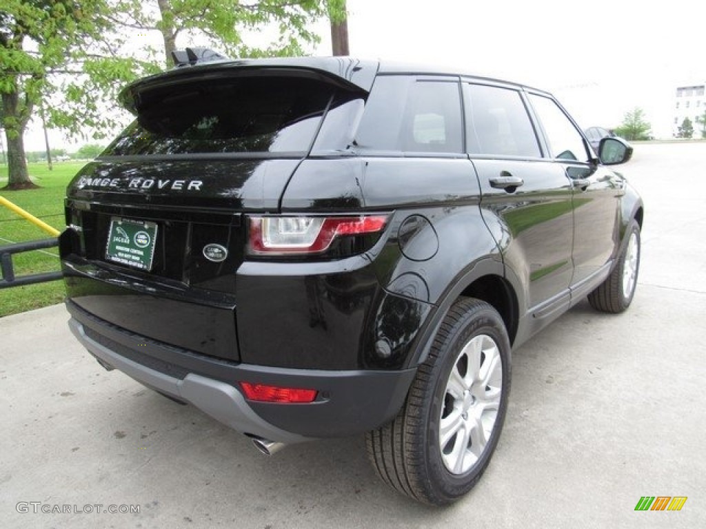 2018 Range Rover Evoque SE - Santorini Black / Almond photo #7