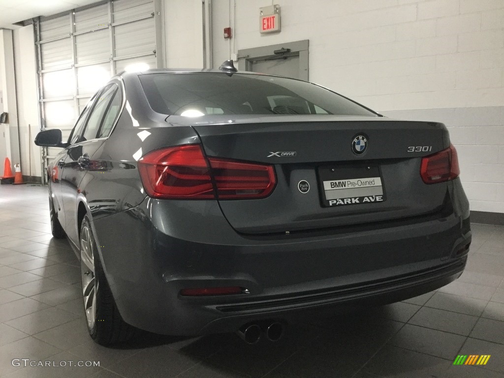 2018 3 Series 330i xDrive Sedan - Mineral Grey Metallic / Black photo #3