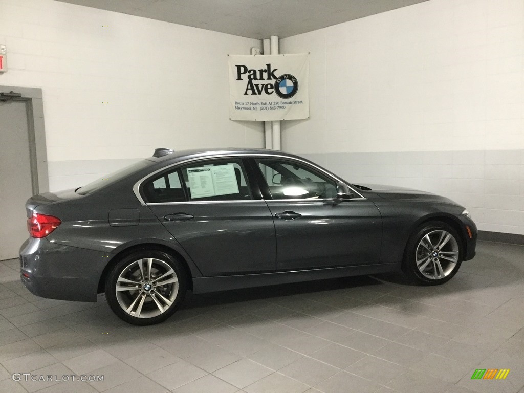 2018 3 Series 330i xDrive Sedan - Mineral Grey Metallic / Black photo #4